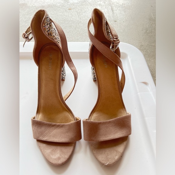 Glitter block heels - Picture 3 of 3